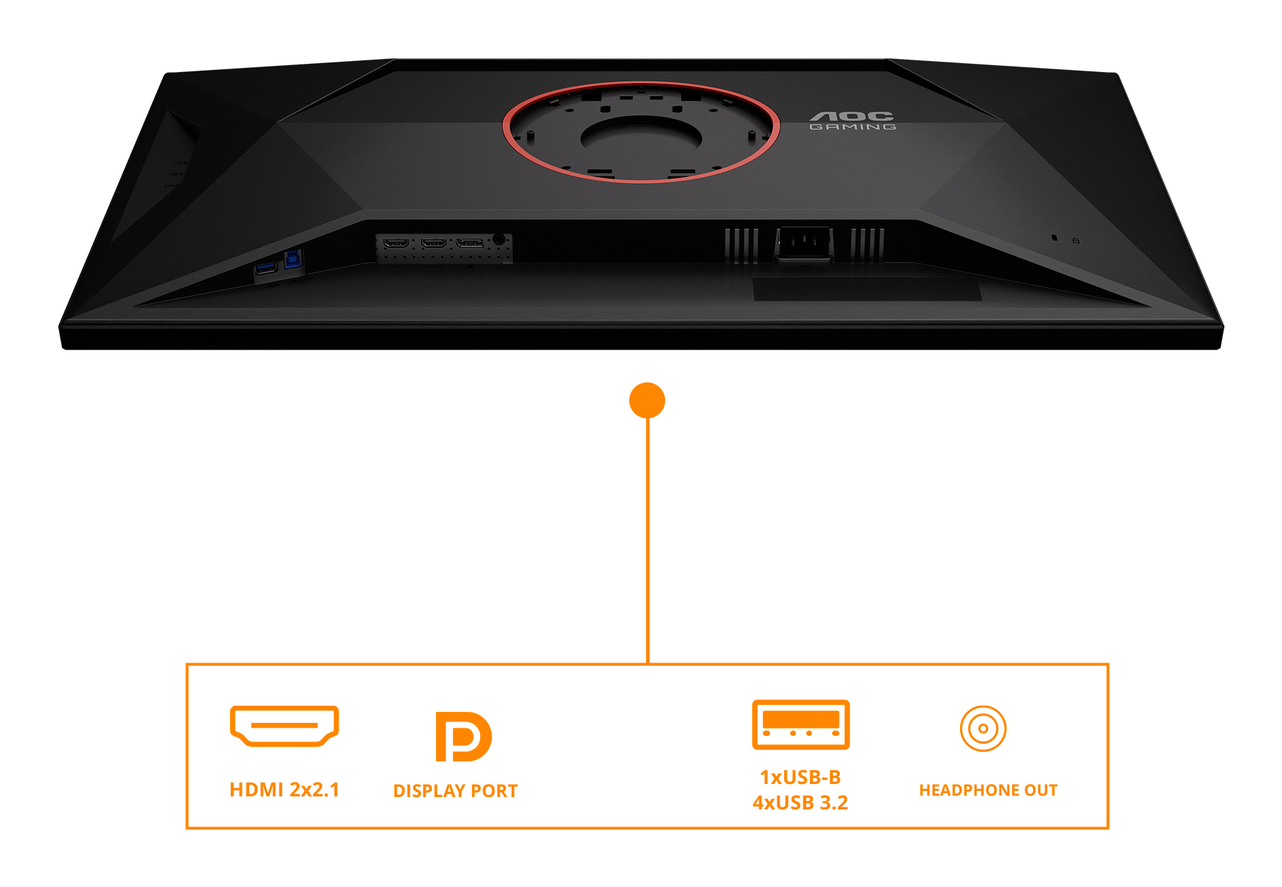 Monitor AOC 31.2" U32G4U"U32G4U" - imagine 4