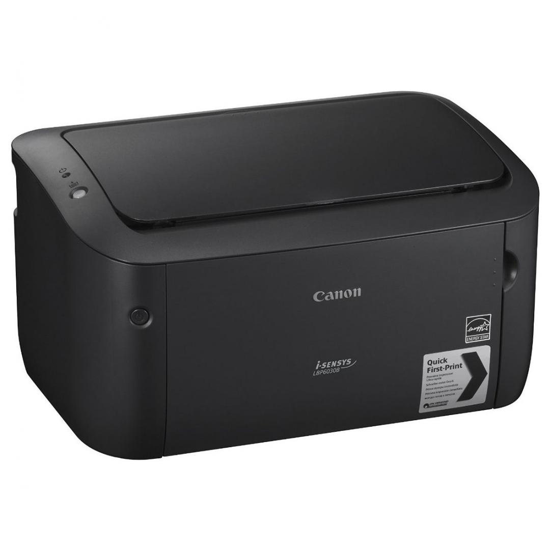 Imprimanta Laser Mono Canon LBP6030B+2CRG725, A4, Functii: Impr., Viteza de Printare Monocrom: 18ppm, Conectivitate:USB, Duplex: Nu, ADF:Nu, (timbru verde 11 lei) "8468B042AA"