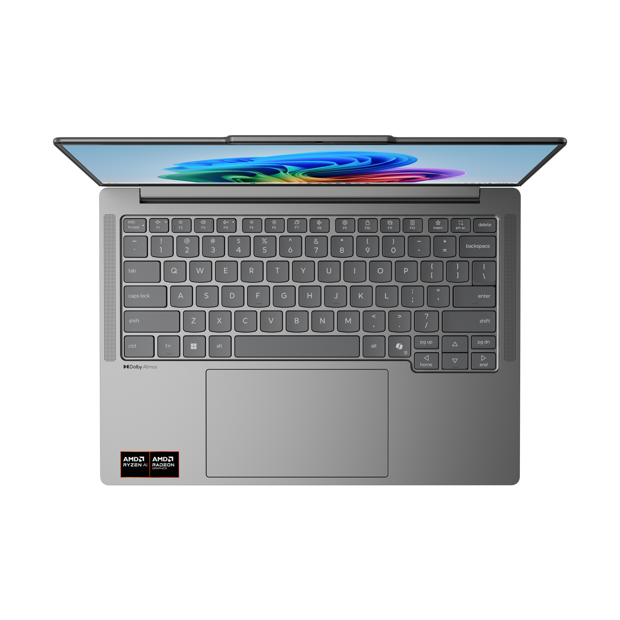 14 IdeaPad Pro 5 14AGP11, 2.8K OLED 120Hz VRR, Procesor AMD RyzenTM AI 7 450 (16M Cache, up to 5.1 GHz), 24GB LPDDR5X, 1TB SSD, AMD Radeon 860M, No OS, Luna Grey "83SG0013RM" - imagine 9