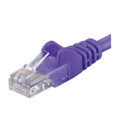 Patchcord UTP RJ45-RJ45 Cat.5e 3m, violet, "UTP-5E-3-V" (timbru verde 0.08 lei)