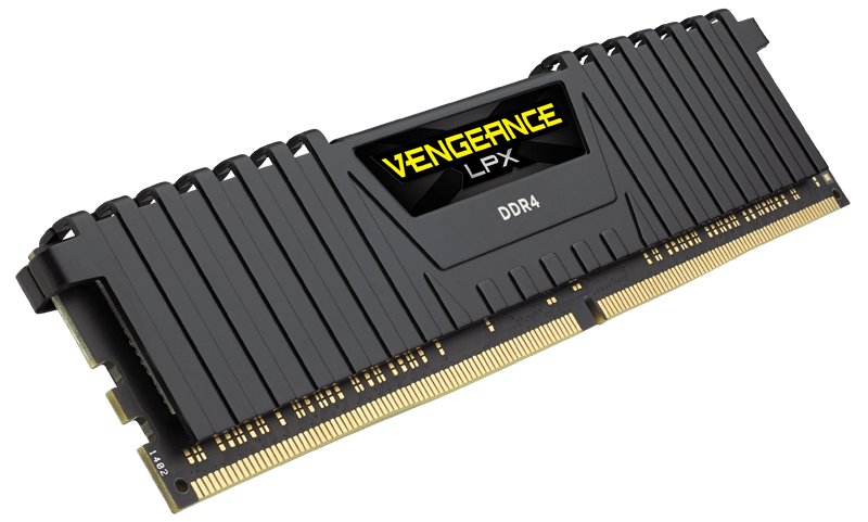 Corsair Vengeance LPX 16GB, DDR4, 2666MHz, CL16, 2x8GB, 1.2V -Z, Negru "CMK16GX4M2Z2666C16"