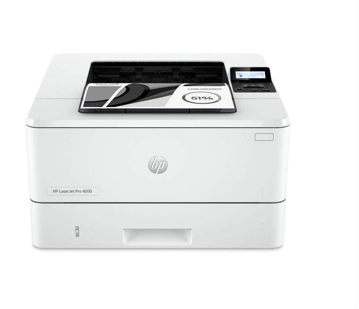 Imprimanta laser Mono HP Pro 4002DN, A4, Functii: Impr., Viteza de Printare Monocrom: 40ppm, Viteza de printare color: , Conectivitate:USB|Retea, Duplex:Da, ADF:Nu(Timbru Verde 11lei) "2Z605F"