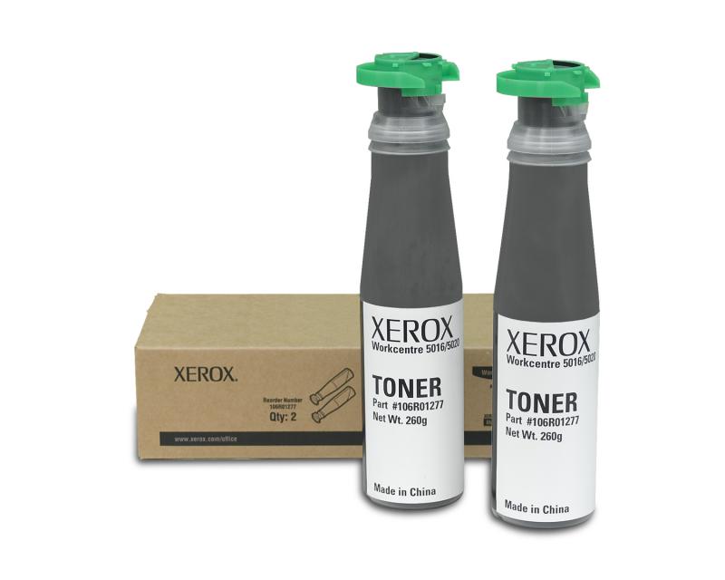 Dual-Pack Original Xerox Black, 106R01277, pentru WC 5016|WC 5020, 2x6.3K, (timbru verde 1.2 lei) , "106R01277"
