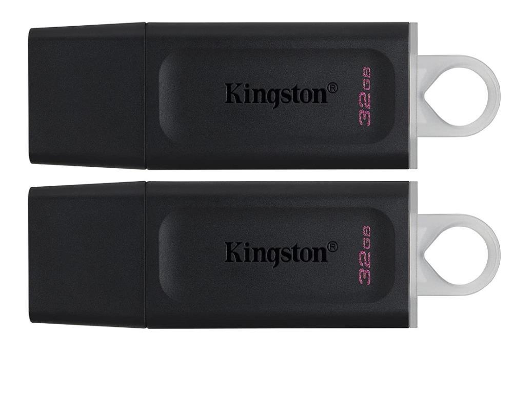 32GB USB3.2 Gen 1 DataTraveler Exodia (Black + White) - 2 Pieces, "DTX/32GB-2P" (timbru verde 0.03 lei)