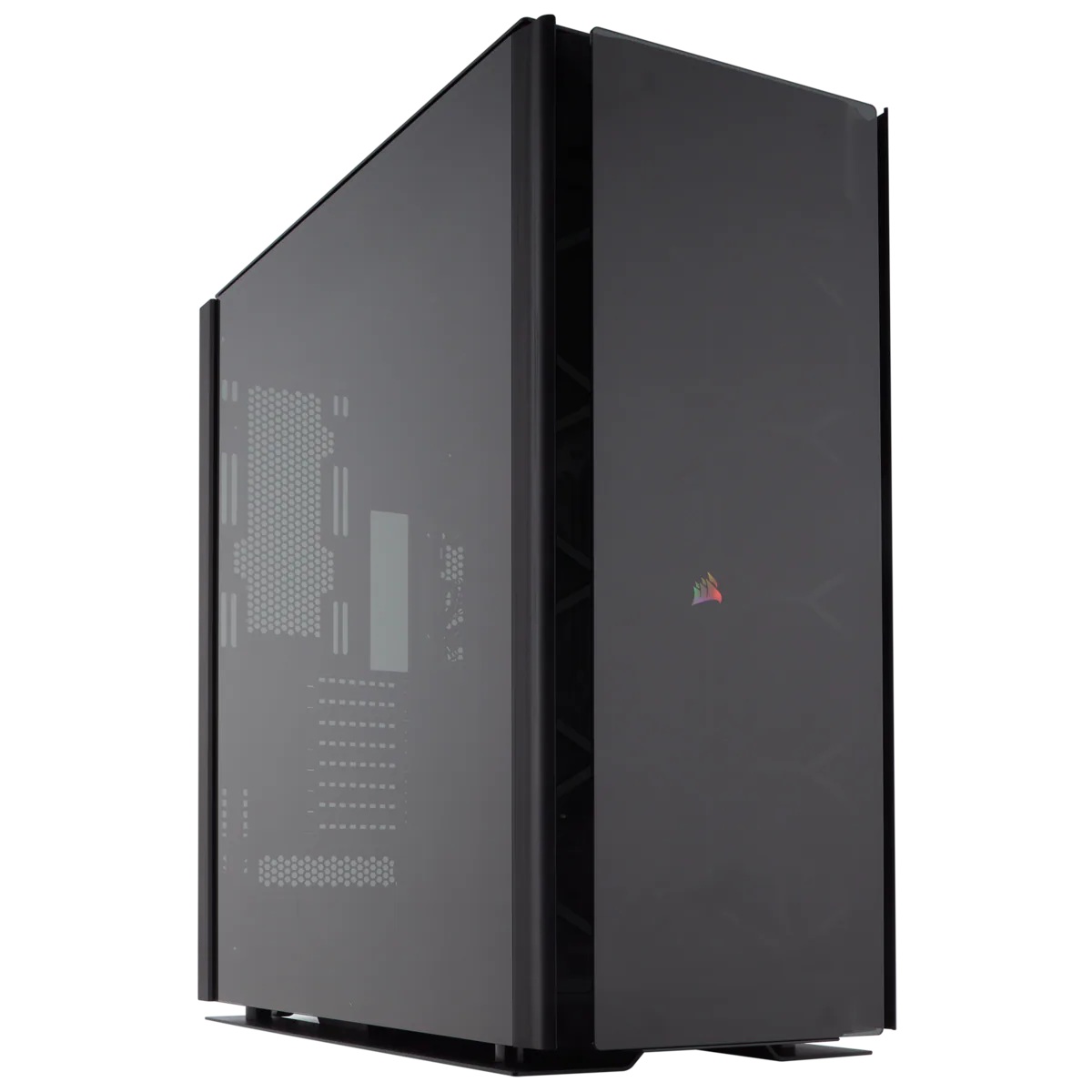 CARCASA CORSAIR Tower, ATX, "Obsidian Series 1000D Super-Tower Case", fara sursa, sticla securizata, fan x nu, USB 3.1 x 4, USB 3.1 gen 2 Type-C x 2, Jack 3.5 mm x 2, mesh, negru, "CC-9011148-WW"