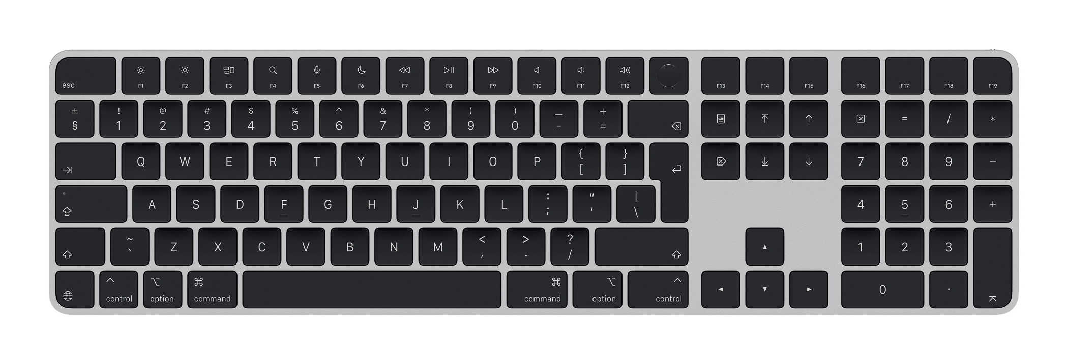 MAGIC KEYBOARD TOUCH ID NUM KEY BL-INT "MXK83Z/A" (timbru verde 0.8 lei)