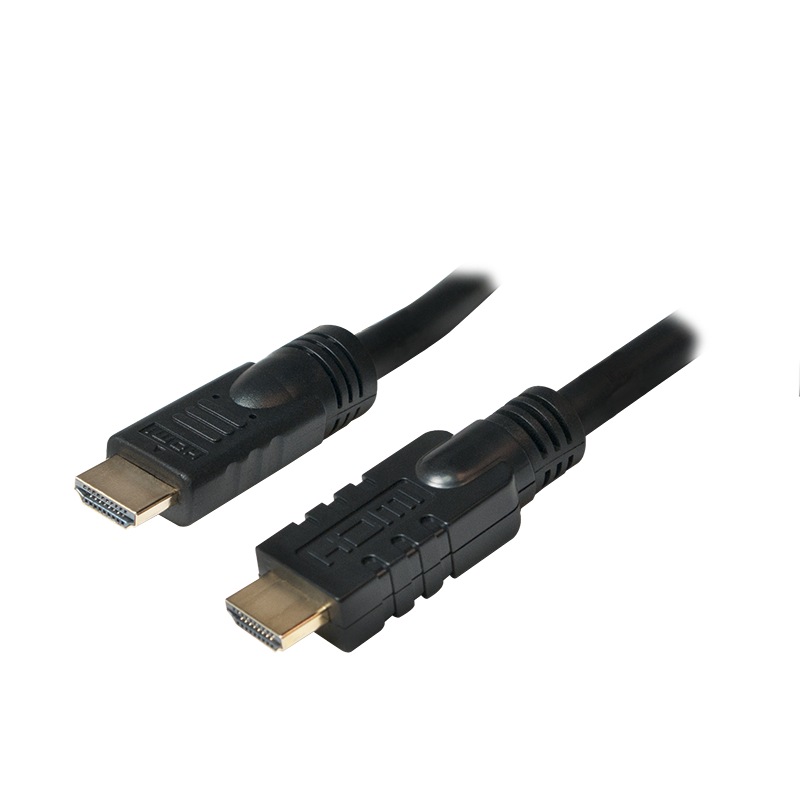 CABLU video LOGILINK, HDMI (T) la HDMI (T), 30m, conectori auriti, rezolutie maxima 4K UHD (3840 x 2160) la 30 Hz, negru, "CHA0030" (timbru verde 4.00 lei)