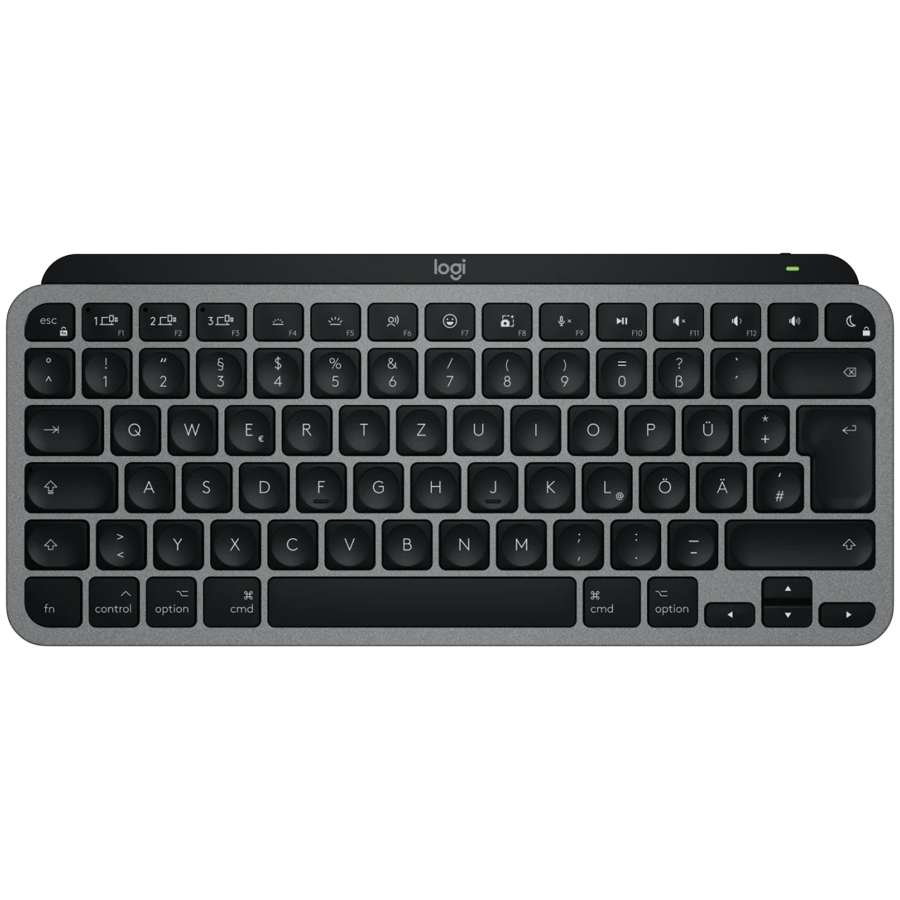 LOGITECH MX Keys Mini For Mac Minimalist Wireless Illuminated Keyboard - SPACE GREY - US INTL - BT - EMEA28-935 "920-012652" (timbru verde 0.8 lei)
