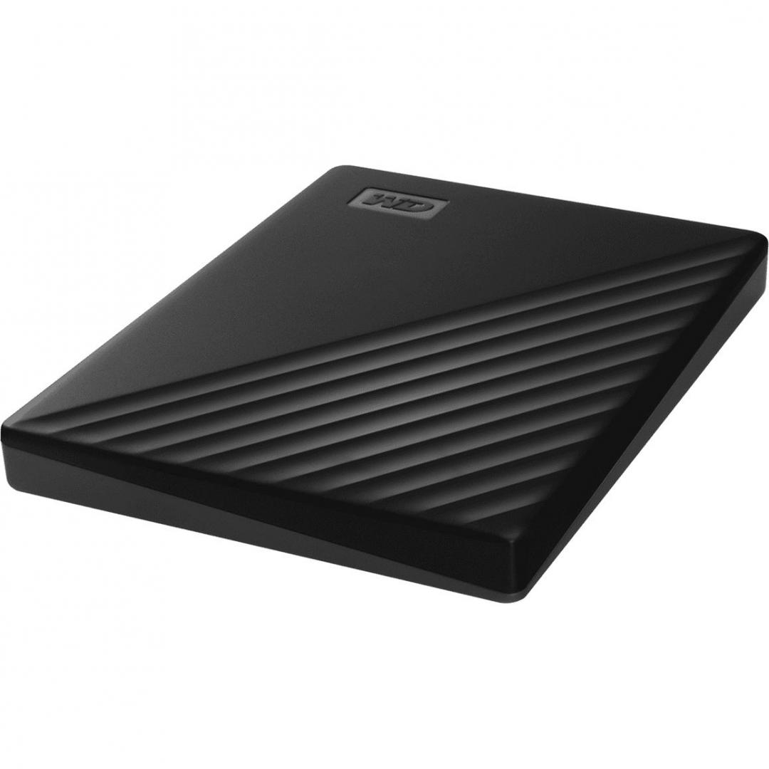 HDD extern WD 2 TB, My Passport, 2.5 inch, USB 3.2, negru, "WDBYVG0020BBK-WESN" (timbru verde 0.8 lei)