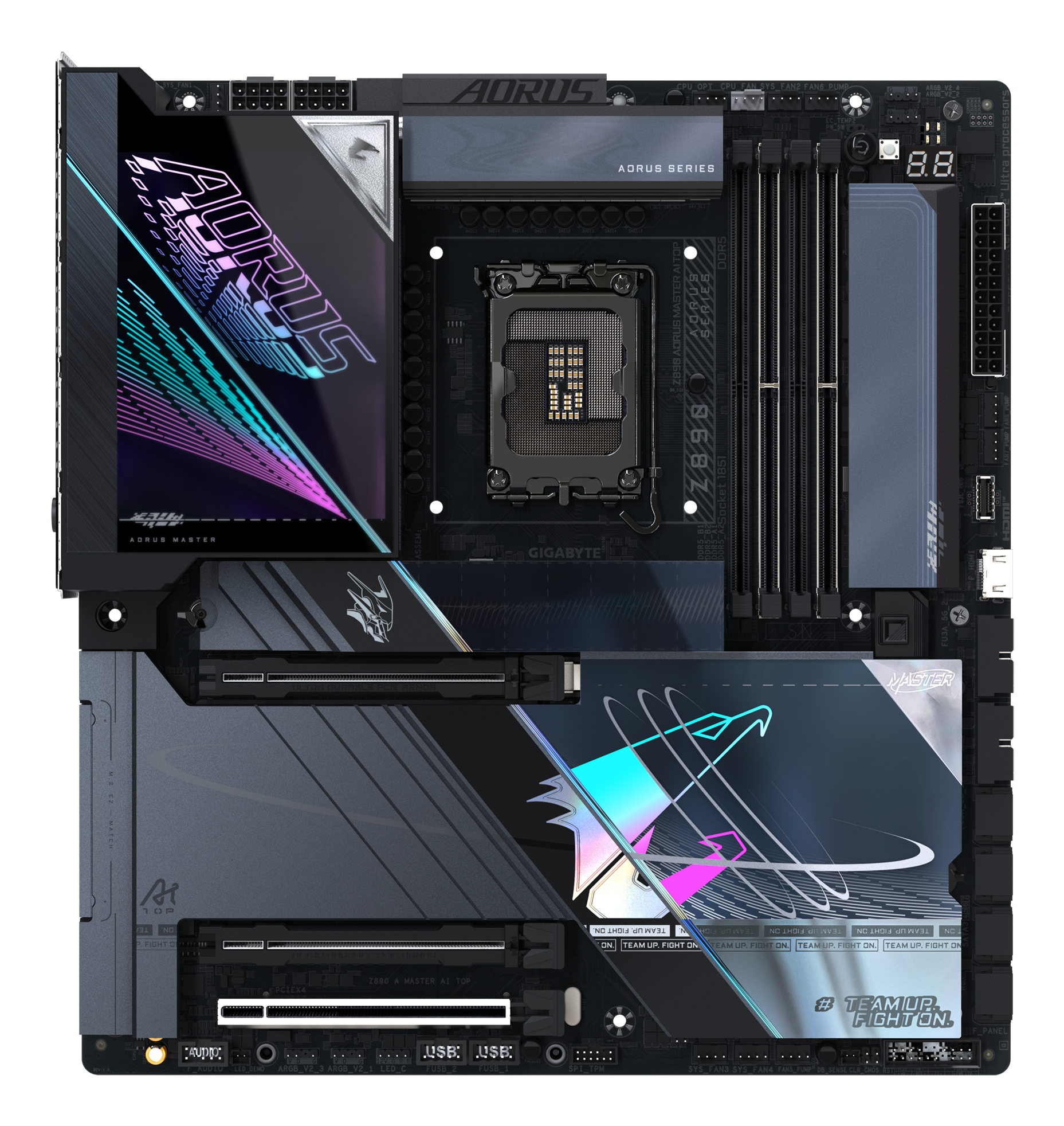 MB GIGABYTE Z890 AORUS MASTER AI TOP"Z890 A MASTER AI TOP" - imagine 2