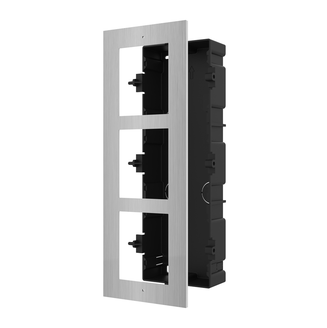 PANOU FRONTAL INCASTRAT PENTRU 3 MODULE, "DS-KD-ACF3/S"