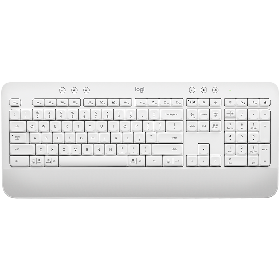 LOGITECH SIGNATURE K650 - OFFWHITE - US INTL - BT - INTNL - B2C, "920-010977" (timbru verde 0.8 lei)
