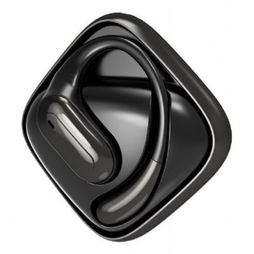 CASTI Gembird, wireless, open-ear - butoni, pt smartphone, microfon pe casca, conectare prin Bluetooth 5, negru, USB-C, "OWS-01-BK", (include TV 0.15 lei)