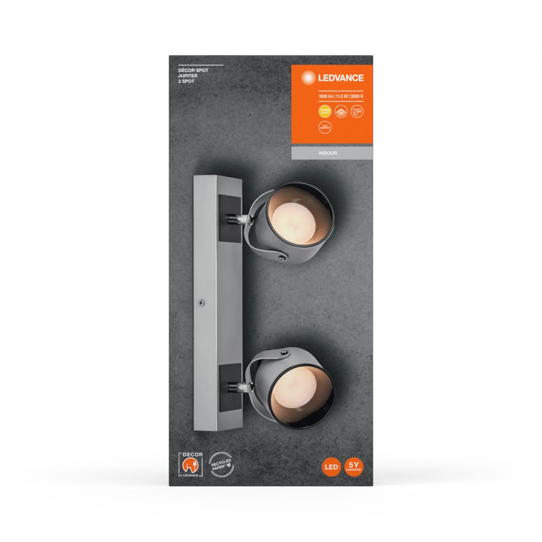 DECOR SPOT JUPITER 300MM 11.5W830SILEDV "000004058075828223" (timbru verde 4.00 lei)