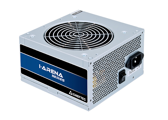 SURSA Chieftec iArena 450 W, non-modulara, ventilator 120mm, PCI-E 6+2 pin x 4, SATA x 9, "GPB-450S" (timbru verde 2 lei)