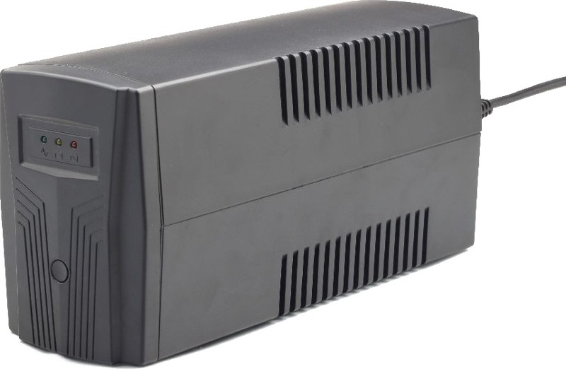 UPS GEMBIRD Line Interactive, 650VA/ 390W,AVR,2xsocket Schuko,indicatie LED,1 12V/7Ah,Backup: pana la 20 min.,incarcare: pana la 12h,"Basic 650" "EG-UPS-B650"i) (timbru verde 4 lei)