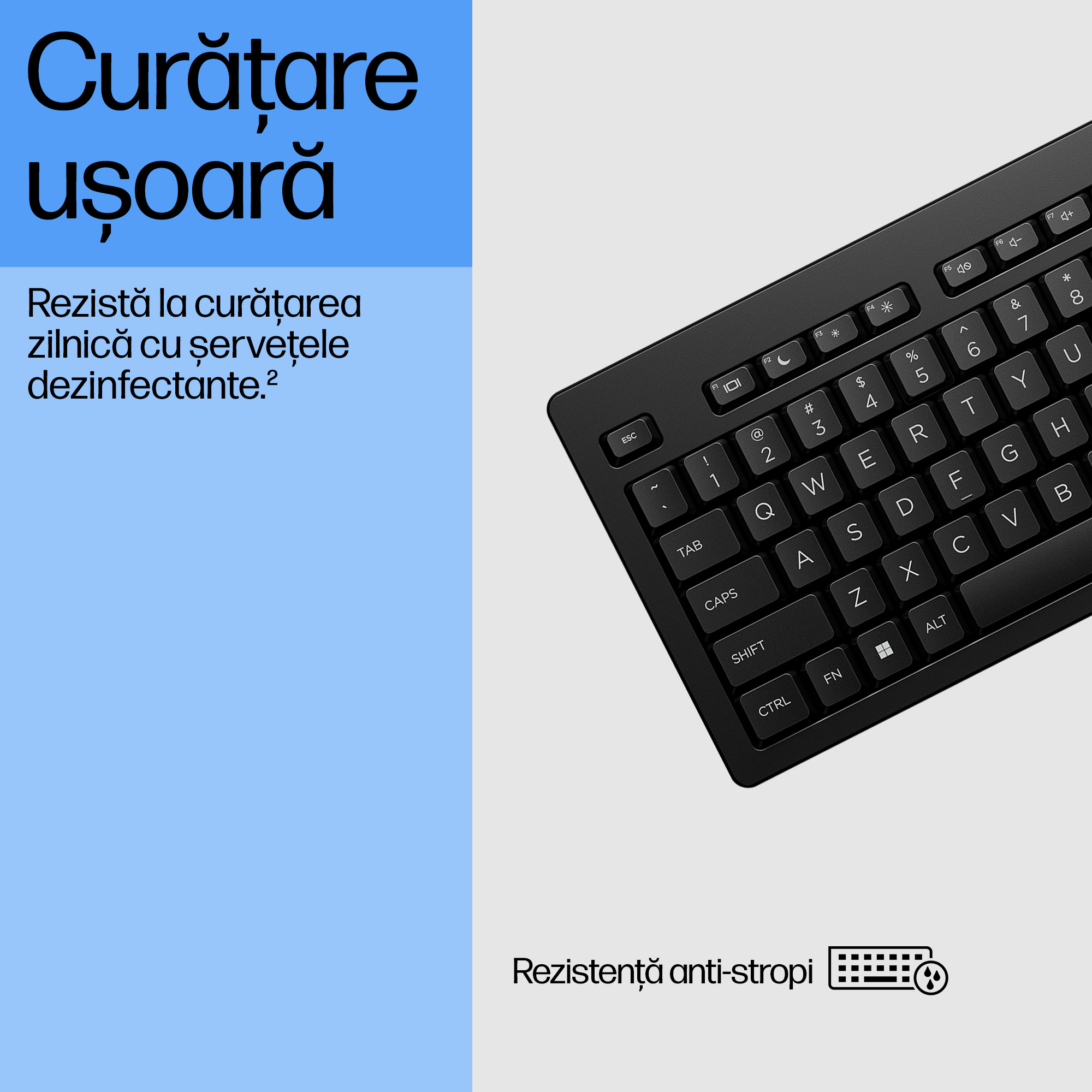 KEYBOARD USB 125/G2 AY2Y7AA HP"AY2Y7AA" - imagine 6