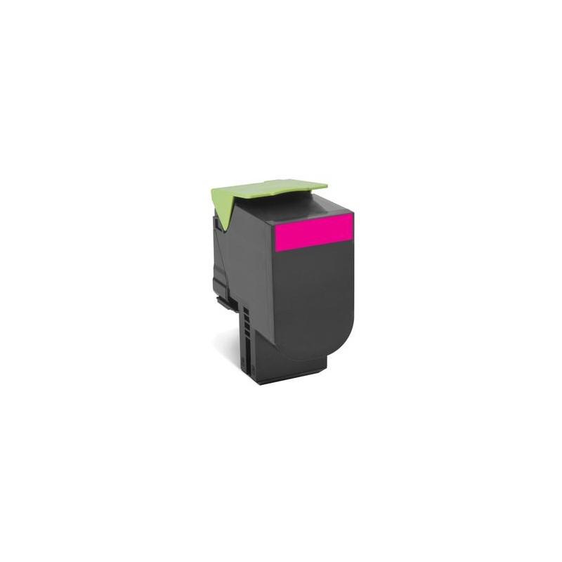 Toner Original Lexmark Magenta, 80C2HME, pentru CX410|CX510, 3K, (timbru verde 1.2 lei) , "80C2HME"