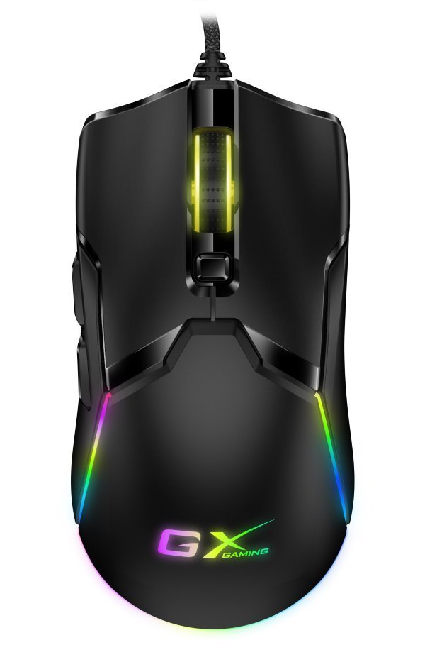 MOUSE Genius, "Scorpion M700", gaming, cu fir, USB, optic, 7200 dpi, butoane/scroll 6/1, , negru, "31040009400" (timbru verde 0.18 lei)