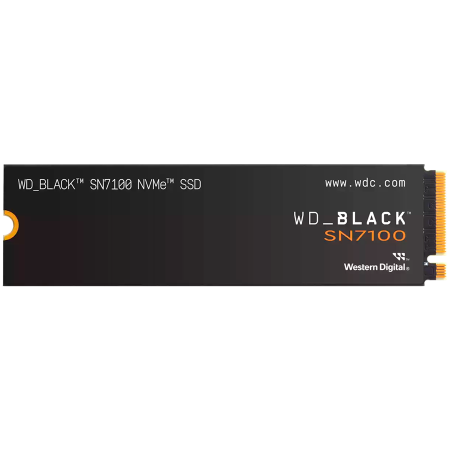 SSD WD Black SN7100 2TB M.2 2280 PCIe Gen4 x4 NVMe, Read/Write: 7250/6900 MBps, IOPS 1000K/1400K, TBW: 1200 "WDS200T4X0E-00CJA0"
