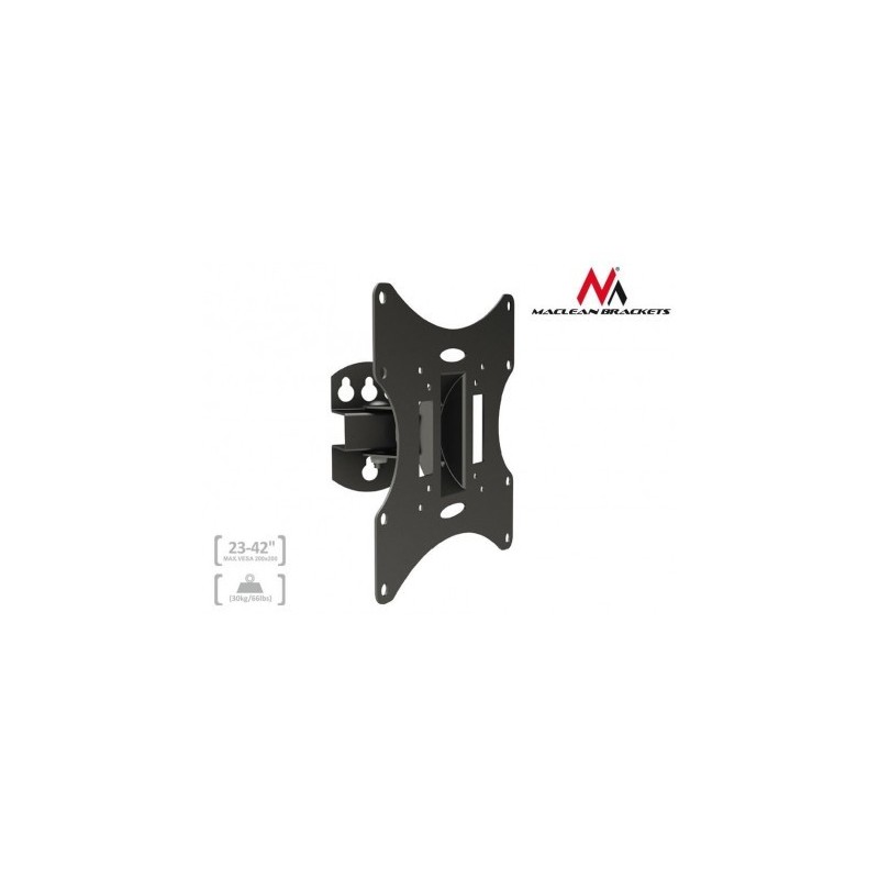 Suport TV reglabil cu brat LCD/LED 23-42 inch MC-501A B Maclean Negru "MC-501AB"