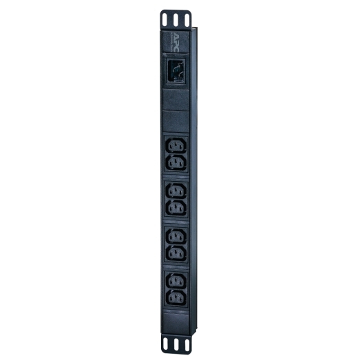 PDU APC, 1U pt. rack 19 inch, 8 prize IEC, intrare IEC, max 16 A, cablu 2.5 m, negru, "EPDU1016B" (timbru verde 4 lei)