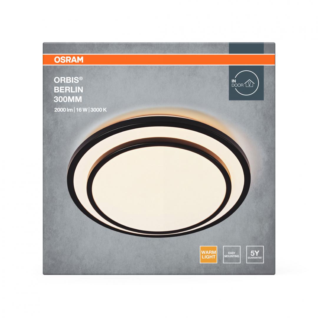 ORBIS BERLIN 300MM 16W 830 BK OSRAM "000004099854446375"