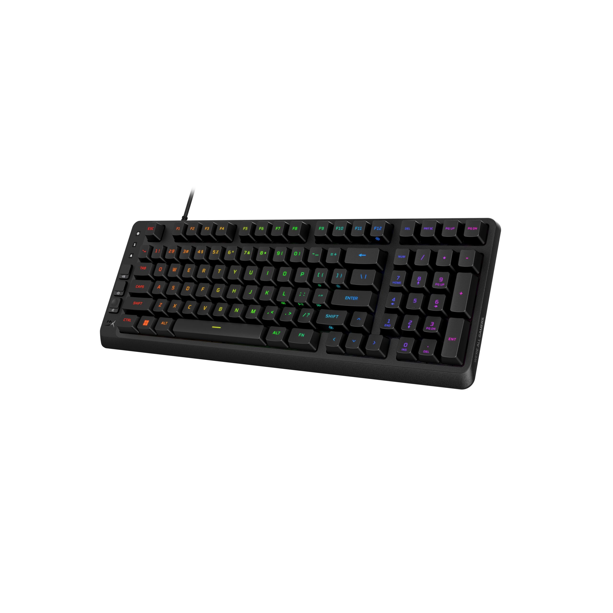 Tastatura HP HyperX Eve 1800GAM, negru"B7JE0AA" - imagine 9