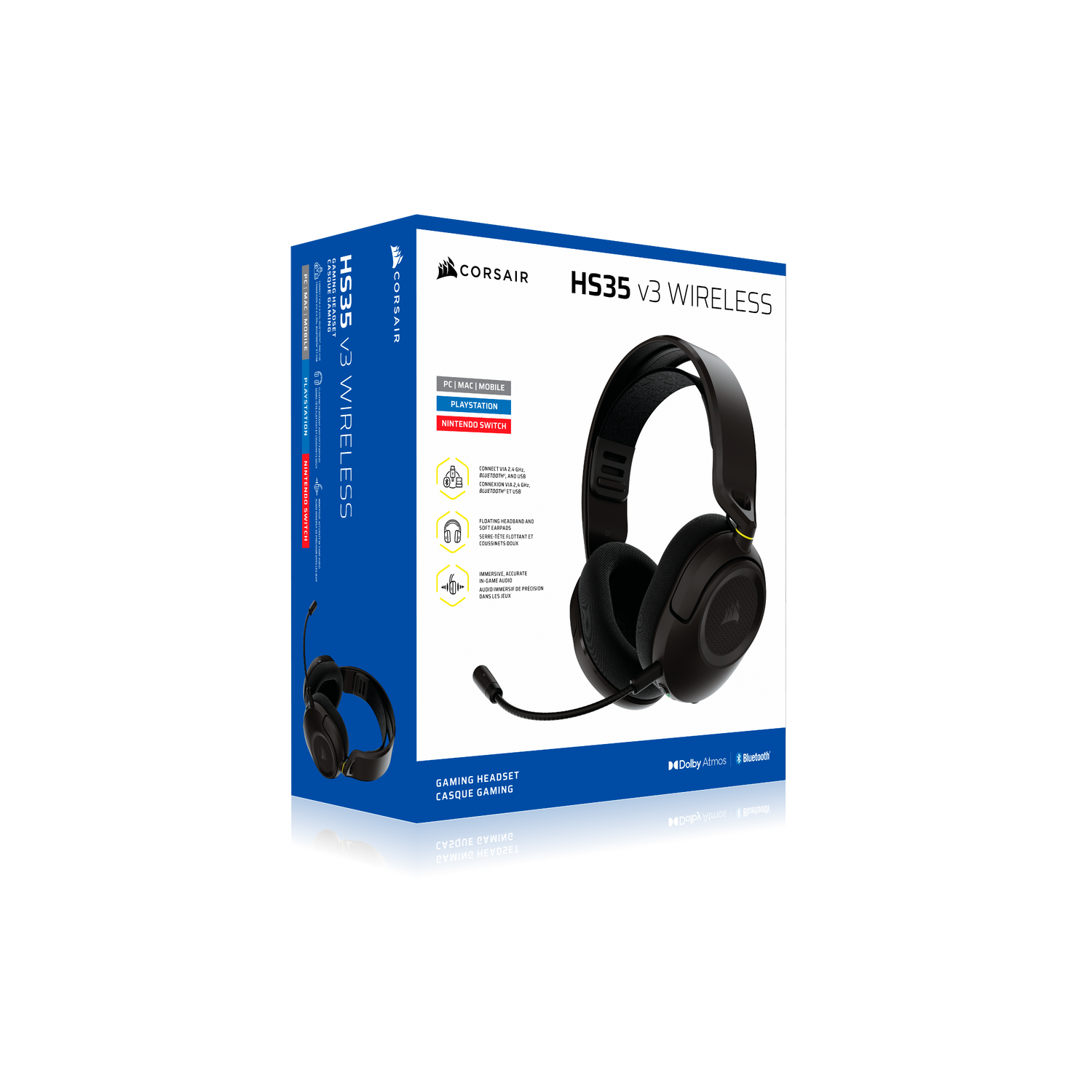 CR HEADPHONES HS35 v3 Wireless "CA-9011410-WW" - imagine 4
