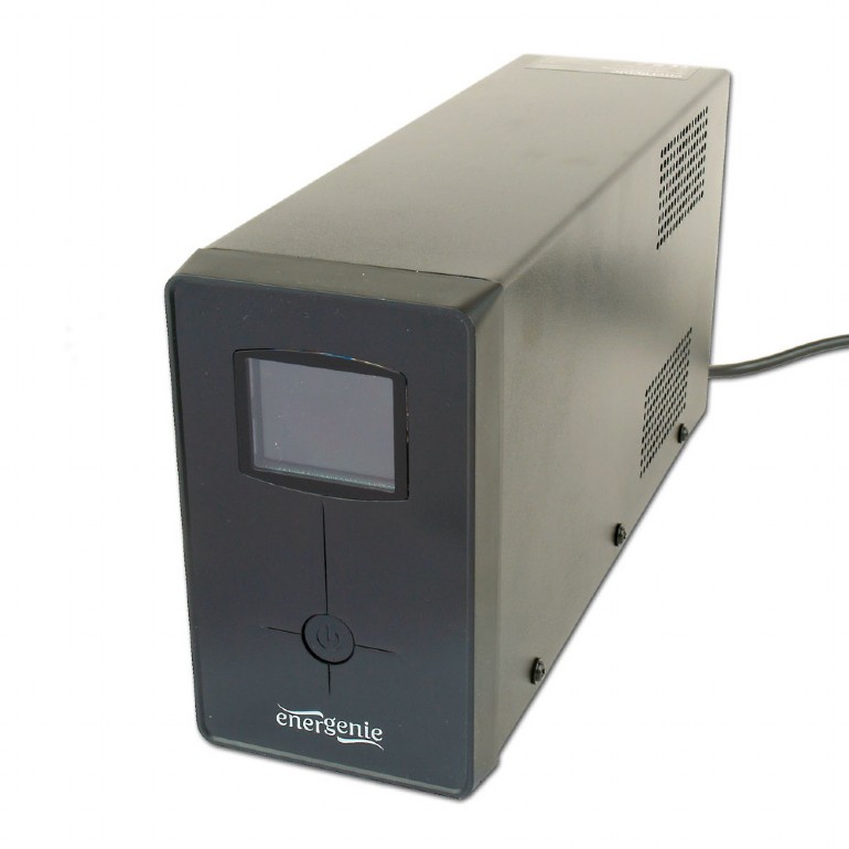 UPS GEMBIRD, Line Int. cu management, mini tower, 850VA/510W, AVR, IEC x 2/ Schuko x 1, 1 x baterie 12V/8Ah, display LCD, back-up 11 - 20 min., "EG-UPS-032", (timbru verde 11 lei)