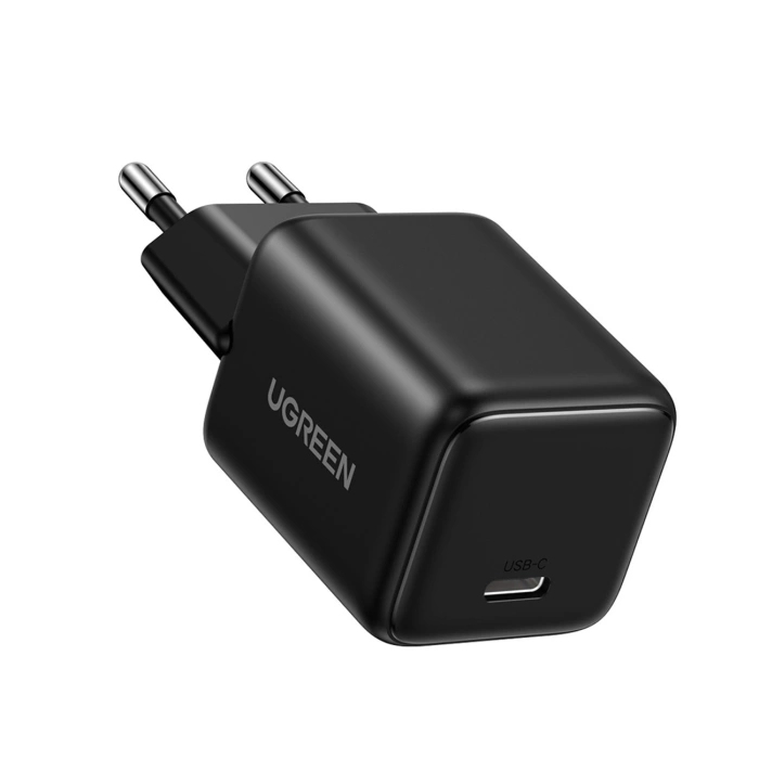 INCARCATOR retea Ugreen GaN "X512" Quick Charge 20W, 1 x USB Type-C, negru "55553" (timbru verde 0.18 lei) - 6941876255535
