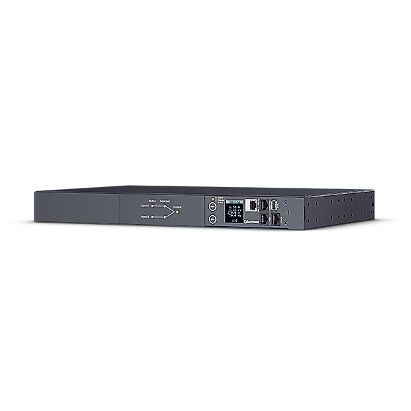 PDU CYBER POWER 1U pt. rack 19 inch, 8 prize IEC C13 + 2 IEC C19, intrare IEC, max 16 A, sistem management, "PDU44005" (timbru verde 0.8 lei)