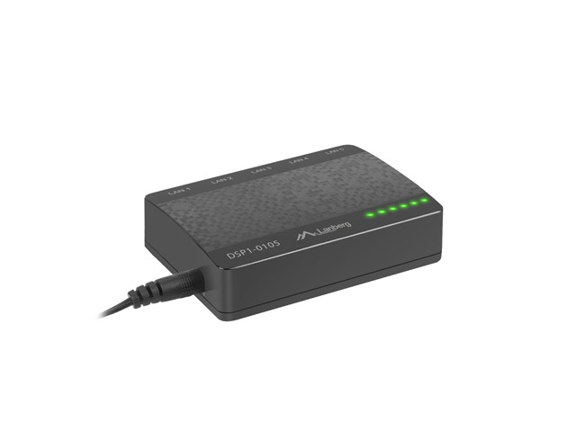 Switch Lanberg DSP1-0105 5x 100 Mb/s "DSP1-0105" (timbru verde 2 lei)