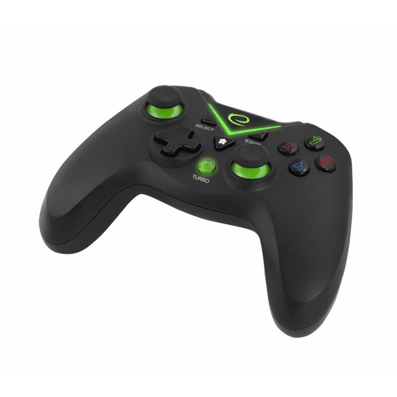 Gamdepad Esperanza Major EGG112K cu vibratii Wireless PC/PS3/XBOX/ONE Negru "EGG112K" (timbru verde 0.8 lei)