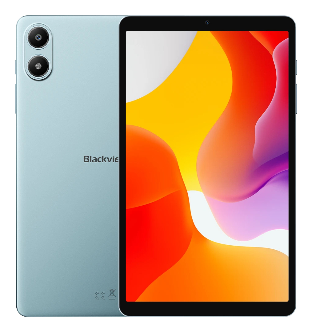 Blackview LINK 2 WiFi 4/128GB 8.68-inch HD+ 1340x800 60Hz Unisoc T310 Quad-core 2.0GHz 5+8MP Cam Android 15 5000mAh GPS Glonass Galileo Glacier Blue "LINK2_GB_EU" (timbru verde 0.9 lei)