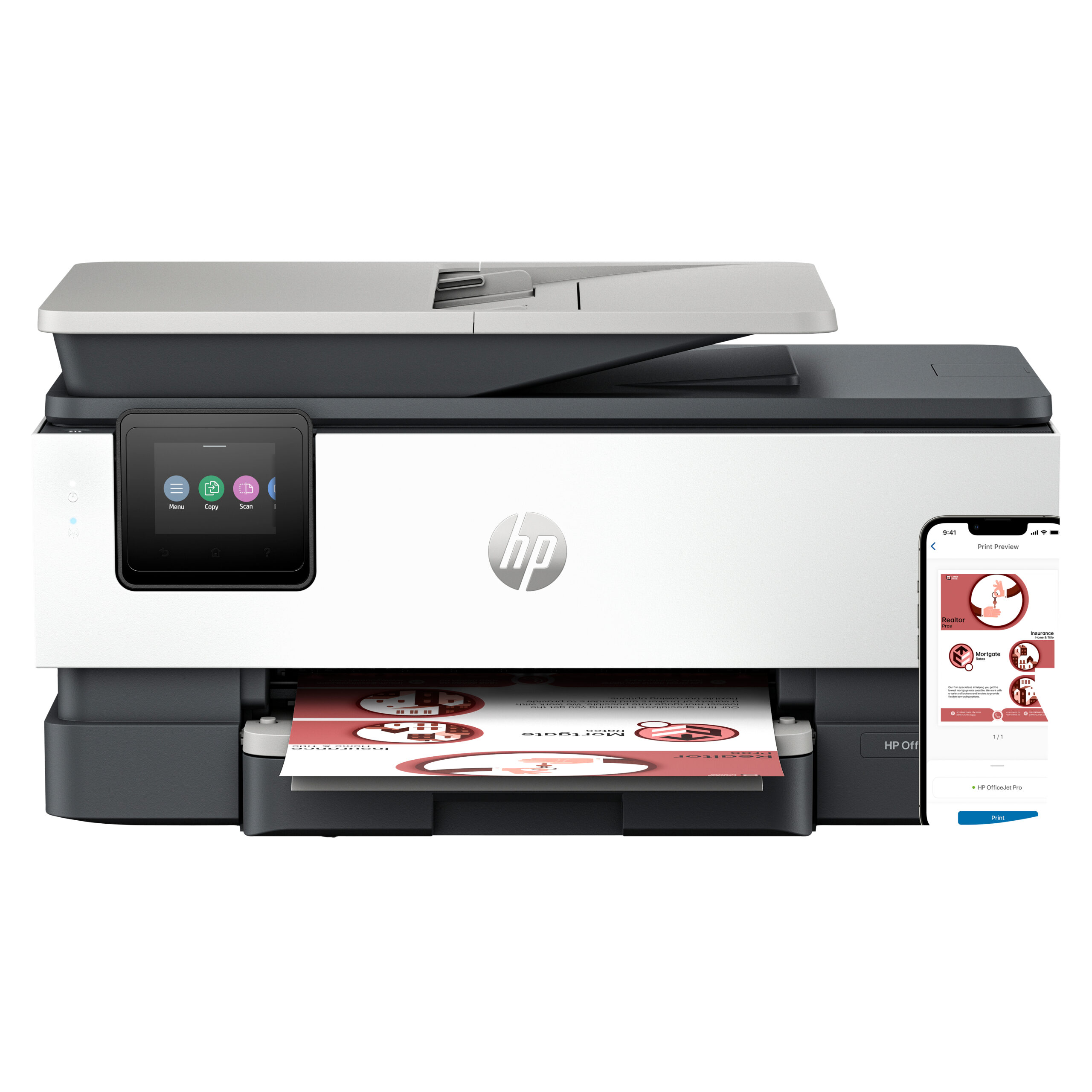 HP OFFICEJET PRO 8132E COLOR INKJET MFP"40Q45B" (timbru verde 8 lei)