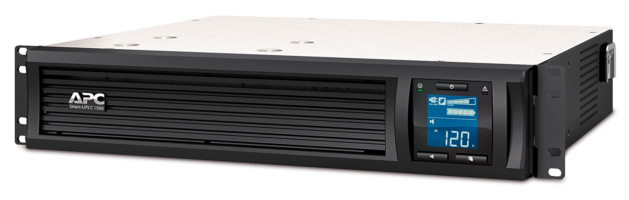 UPS APC,"Smart-UPS C",Line Int. sin pura mgmt,rack,1500VA / 900W,AVR,IECx4,1xAPCRBC132,LCD,21-30 min.,"SMC1500I-2UC",prelungire garantie (WBEXTWAR1YR--03/WBEXTWAR3YR--03),(timbru verde 40 lei)