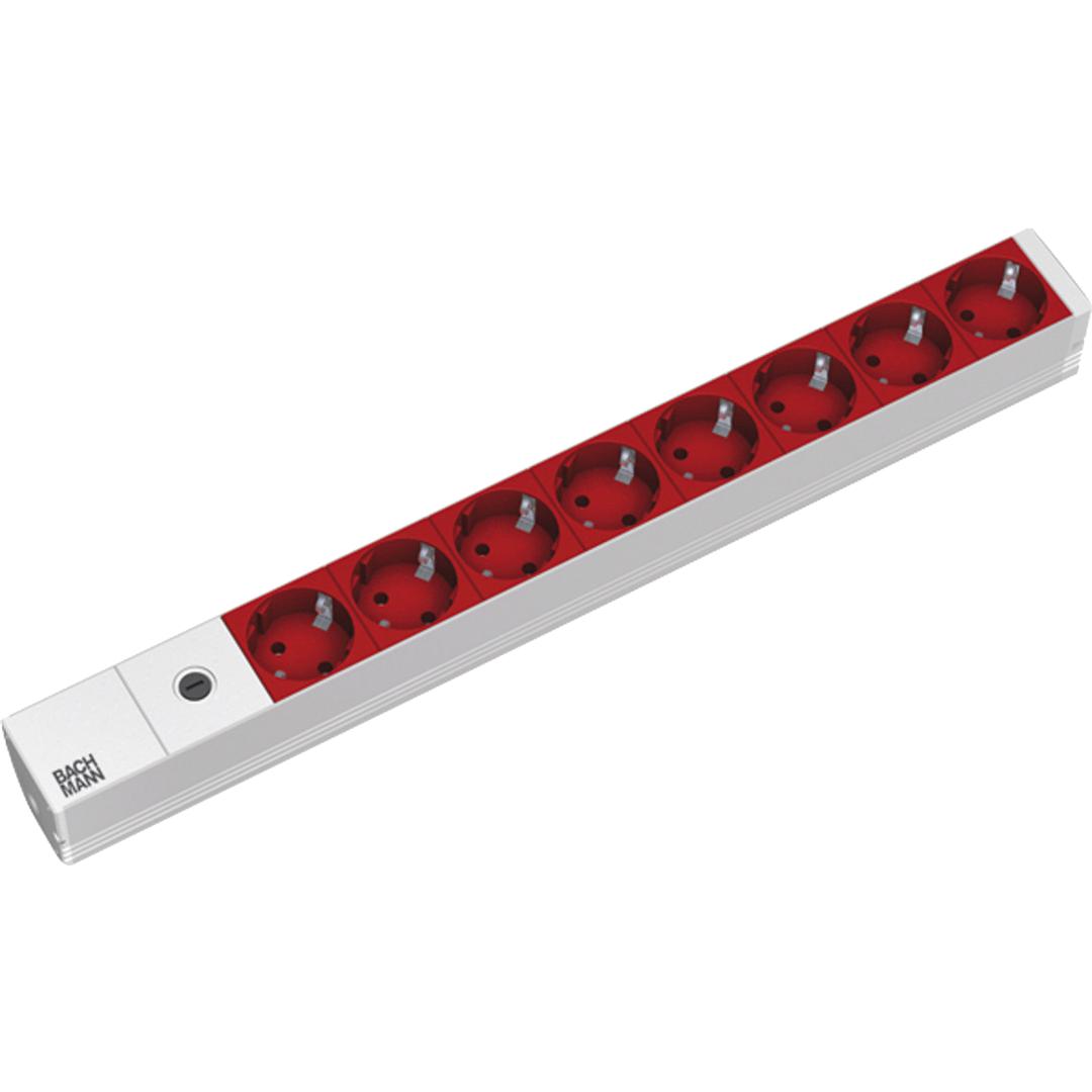 BM IT PDU power strip 8x socket 1U, "BM-333.410" (timbru verde 4 lei)