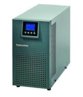 UPS Socomec "ITYS", Online, Tower, 3000 W, fara AVR, IEC x 4, display LCD, back-up 1 - 10 min. "ITY3-TW030B" (timbru verde 11 lei)