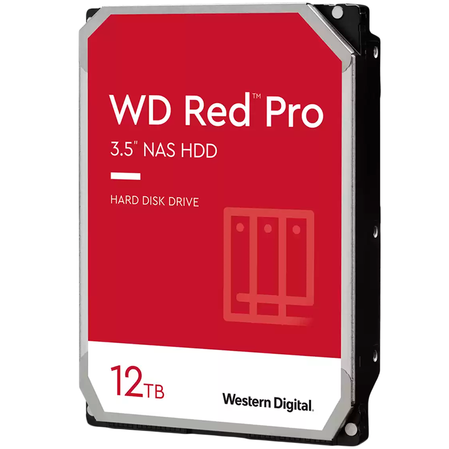 WD Red Pro 12TB SATA 6Gb/s 512MB Cache Internal 3.5inch 24x7 7200rpm "WD122KFBX"