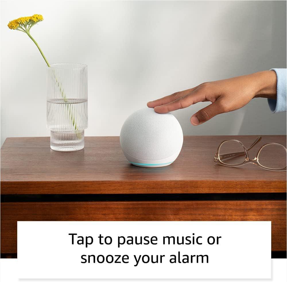 Amazon Echo Dot 5, with Alexa, White "B09B94RL1R" (timbru verde 0.8 lei)