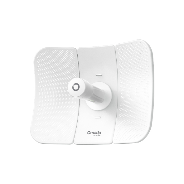 BRIDGE WIRELESS Ultra Range TP-Link, Omada 5GHz 867Mbps, raza de actiiune 15 km, 1 x Gigabit RJ45, 802.3af PoE In "Beam Bridge 5 UR KIT" (timbru verde 0.8 lei)