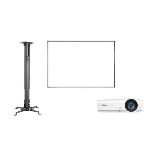 Tabla Interactiva iBoard IB-102Q4+diagonala 102" (259cm)+pentray interactiv +adaptor wireless+suport pt videoproiector PRB-18M+videoproiector Vivitek DW275, lb. Ro "PREMIUM_102" (timbru verde 15 lei)
