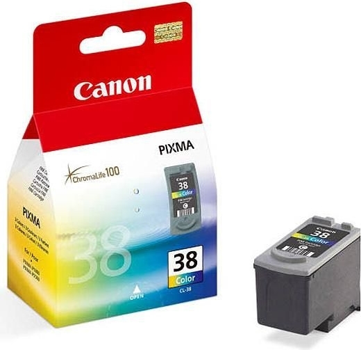 Cartus Cerneala Original Canon Color, CL-38, pentru Pixma IP1800|IP2500, , (timbru verde 0.15 lei), "BS2146B001AA"