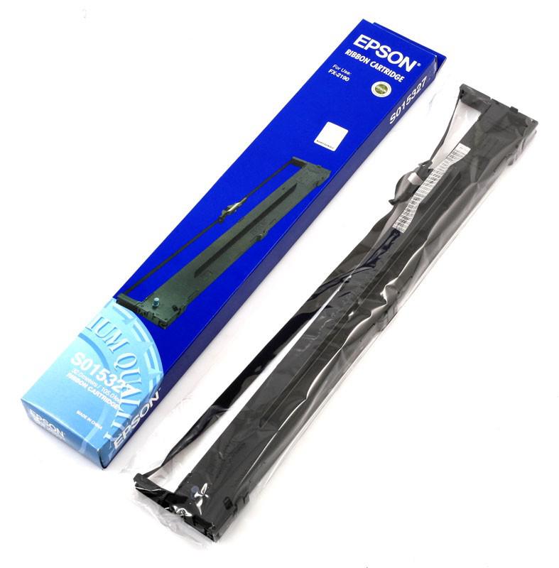 Ribon Original Epson Black, S015327, pentru FX-2190|, (timbru verde 0.15 lei) "C13S015327"(RAPO)