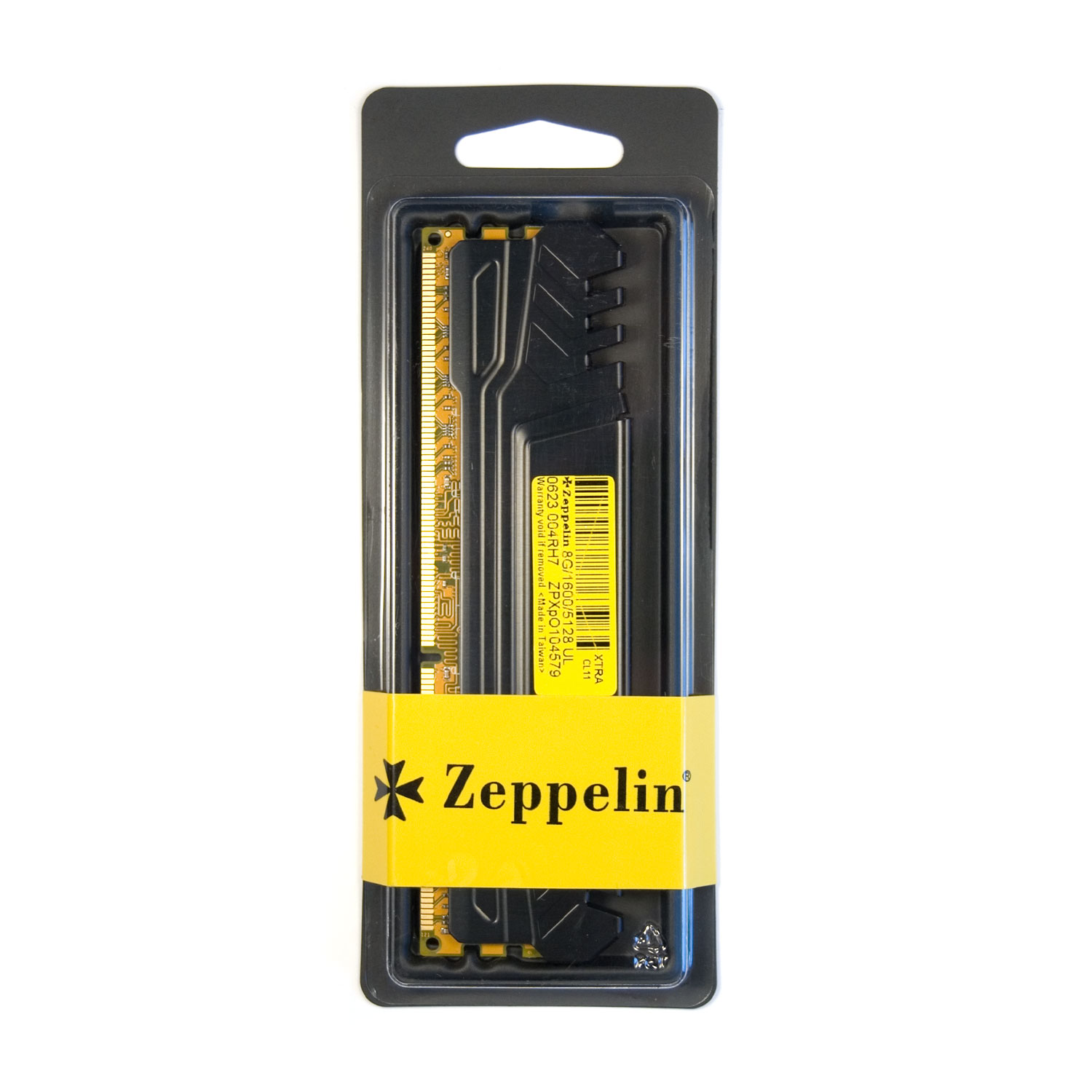 MEMORIE DDR Zeppelin DDR3 8GB frecventa 1600 MHz, 1 modul, radiator, retail "ZE-DDR3-8G1600-RD"