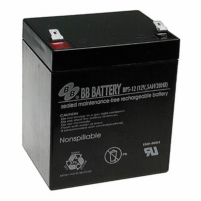 ACUMULATOR UPS CYBER POWER 12V / 5Ah, pentru seriile BU600 + BU650E / UT650E + UT650EG / UT1050 + UT1050EG, "RBP0119" (timbru verde 0.5 lei)