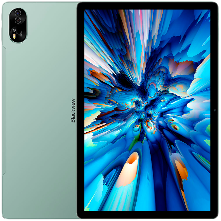 Blackview MEGA 8 LTE 13inch FHD+IPS 1200x1920 90Hz 12GB+256GB Unisoc T620 Octa-core 2.2GHz Cam Front 13MP Rear 50MP 11000mAh NO Charging, AI Android 15 Lagoon Green "MEGA8_LG256_EU" (timbru verde 0.9 lei)