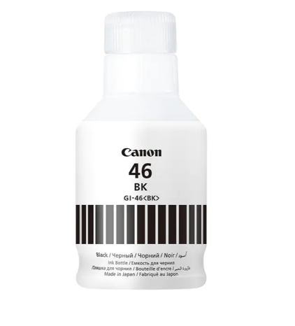 Cartus Cerneala Original Canon Black, GI-46BK, pentru MAXIFY GX3040|GX4040|GX6040|GX7040, 6K, "4411C001AA"