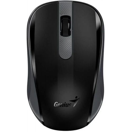 MOUSE Genius, "NX-8008S", PC sau NB, wireless, 2.4GHz, optic, 1200 dpi, butoane/scroll 3/1, , negru, "31030028400" (timbru verde 0.18 lei)
